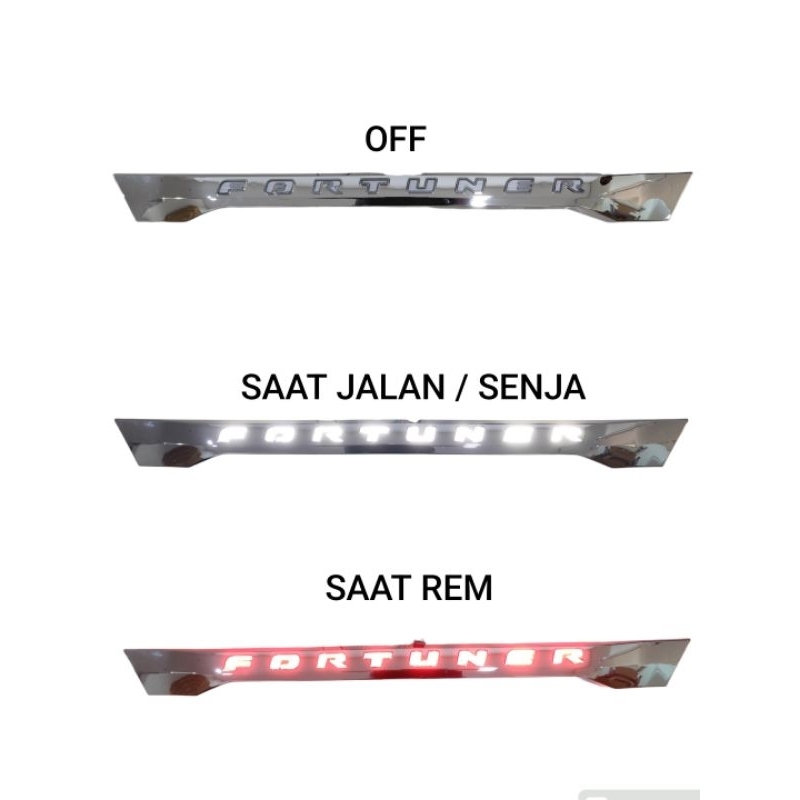 TRUNKLID FORTUNER 2012 - 2015