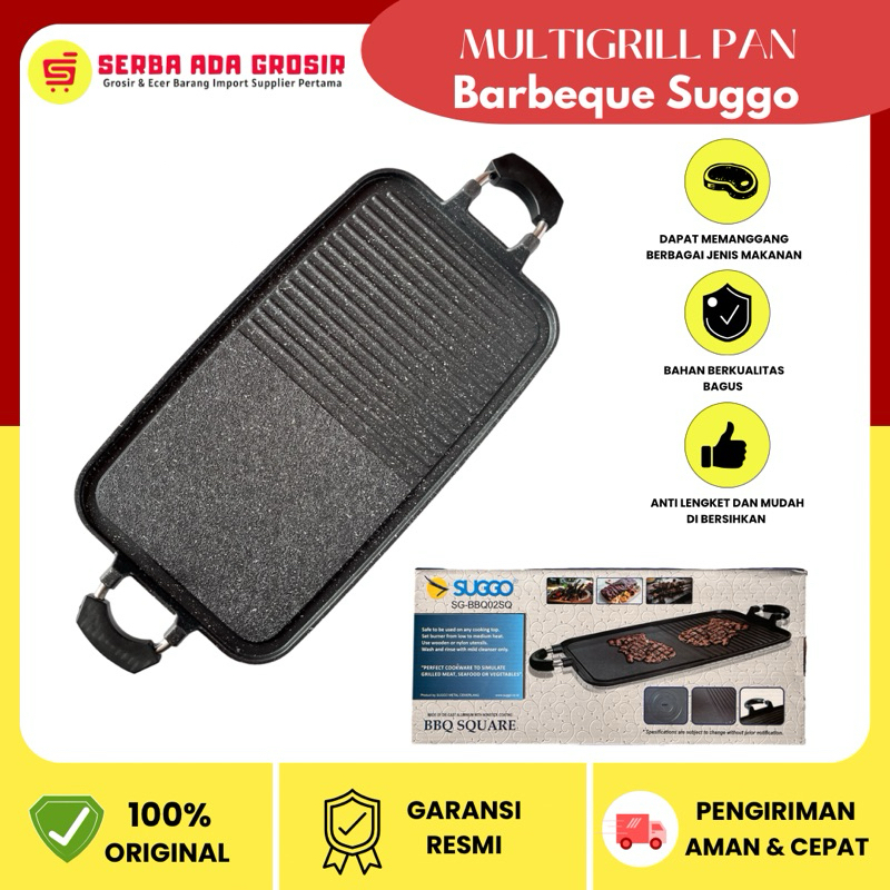 Panggangan Multi grill BBQ Square SUGGO