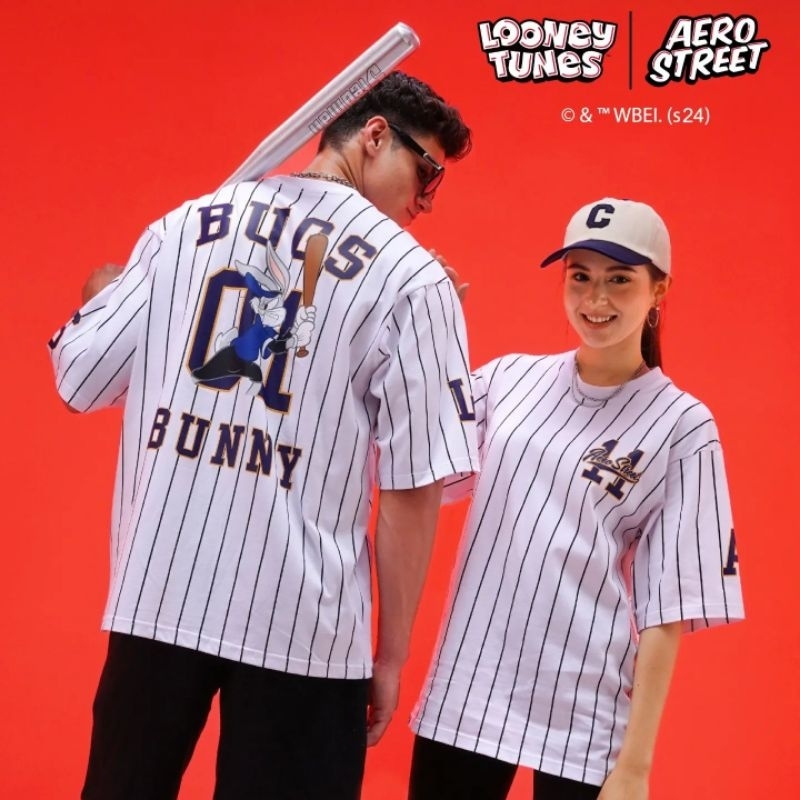 Aerostreet x Looney Tunes Kaos Oversize | T-shirt Oversize | Bugs Bunny | Lola Bunny | Road Runner |