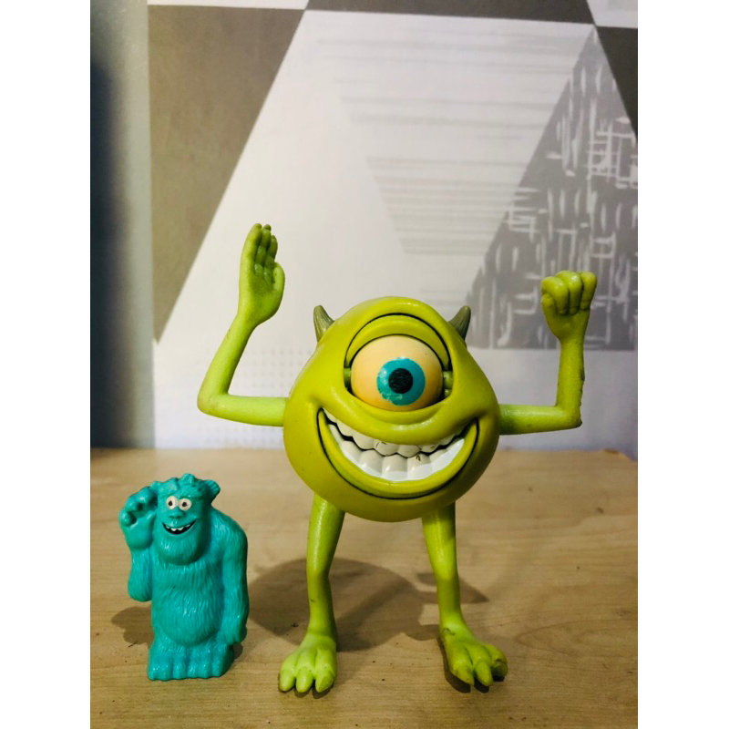 Action Figure monster inc mike wazowski & sulley disney