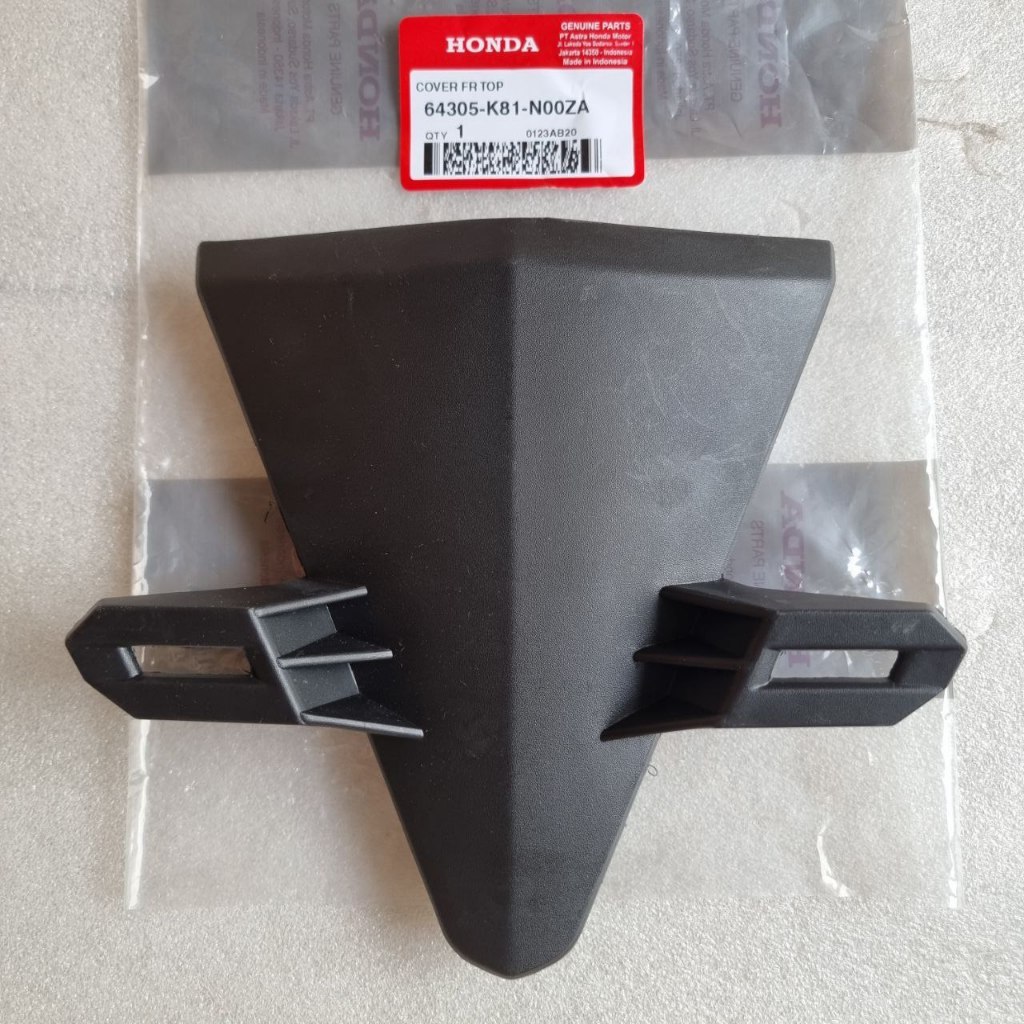 Tameng Dudukan Plat Nomor Depan K81 Beat Esp, Beat Street Original Honda