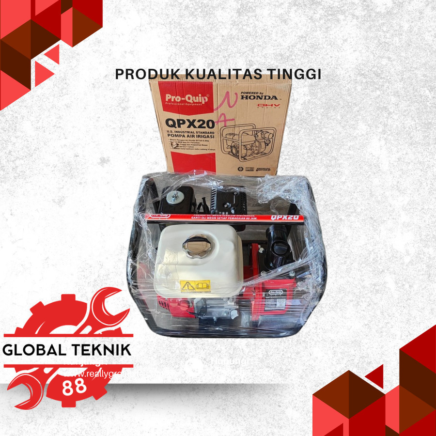 Mesin Water Pump Alkon Pompa Sedot Air Sawah 2" Honda GX 160 Proquip