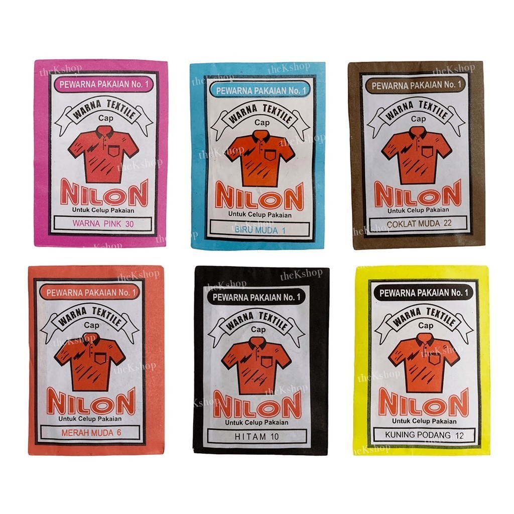 Wantex pewarna pakaian sepatu jaket celana jeans kain PEWARNA silk DIY AINSOFT02