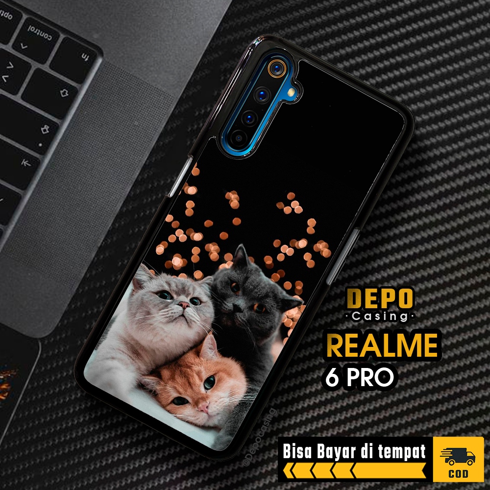 Case Realme 6 Pro Casing Realme 6 Pro Casing Depo Casing [MEOW] Case Glossy Case Aesthetic Custom Ca