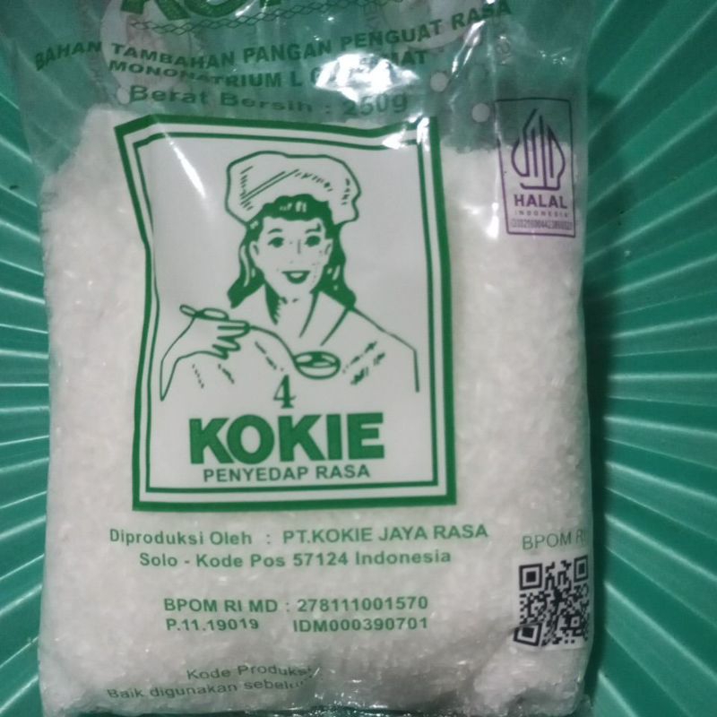 

penyedap rasa /micin cap kokie jawara nya penyedap rasa isi 250g