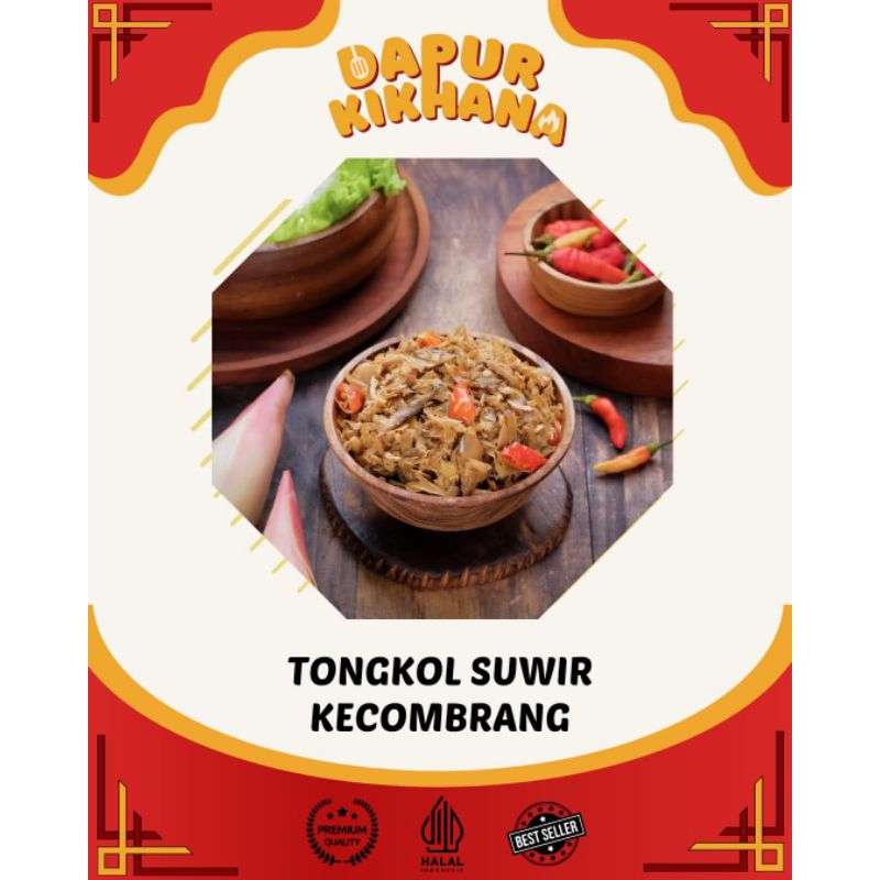 

Tongkol Suwir Kecombrang Ekstra Pedas Lauk Siap Saji Frozen Fodd by Dapur Kikhana