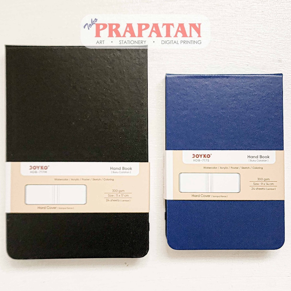 

KODE R28A Joyko Watercolor Acrylic Hand Book HDB717SM Buku Cat Air Cat Akrilik