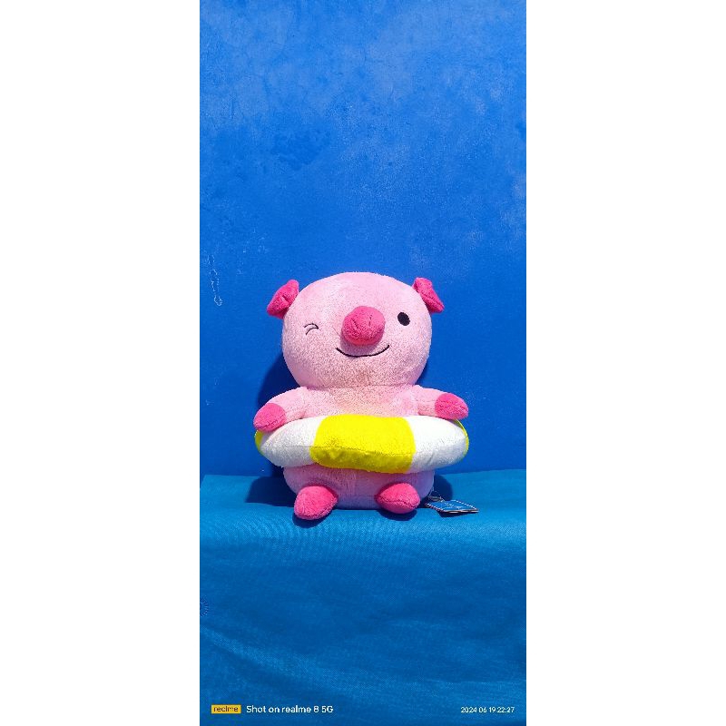 Boneka Bebong / Piggy Pelampung Ocean Park Hongkong Ori