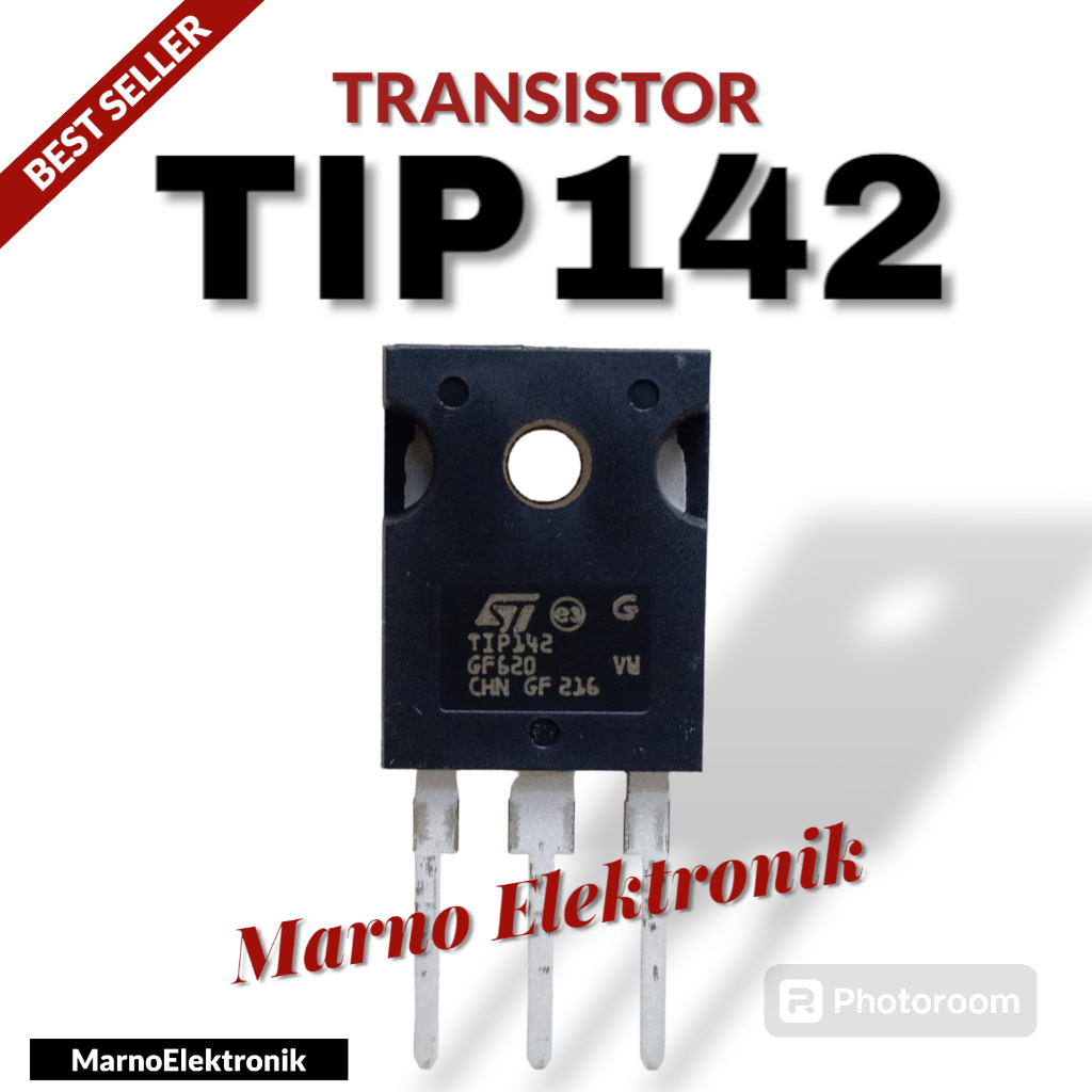TRANSISTOR TIP142 TIP 142 TIP-142 TR ORIGINAL ASLI ORI