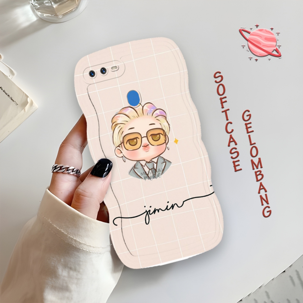 Soft Case Gelombang HP OPPO A5s - OPPO A7 - OPPO A12 - OPPO A11K - OPPO F9 - Casing Gelombang - Espa
