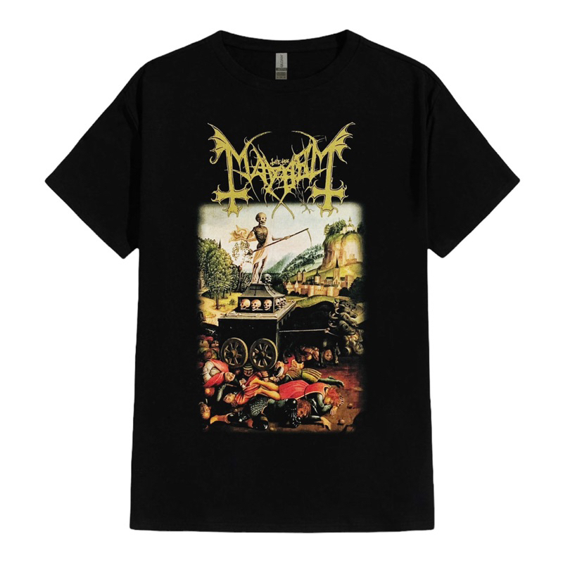 T-SHIRT / KAOS BAND OFFICIAL MAYHEM - RIVER OF BLOOD