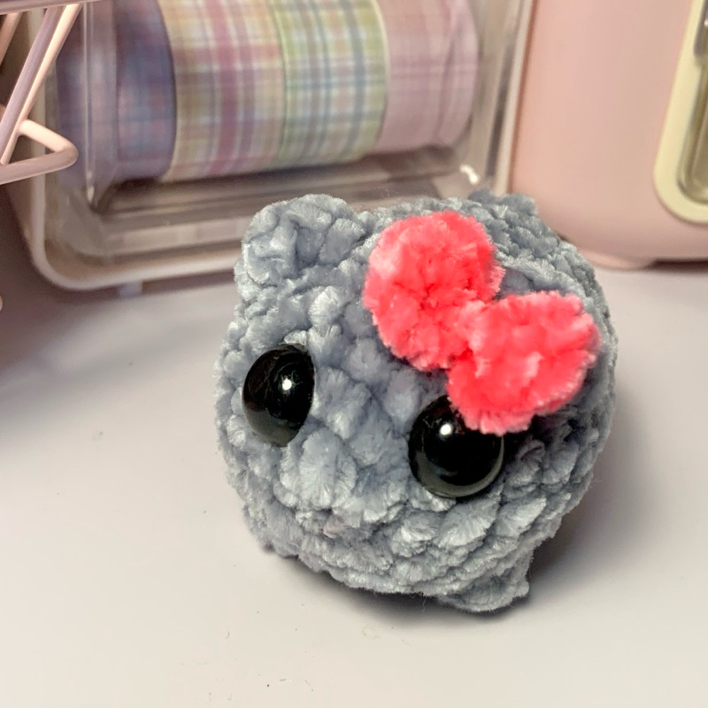 amigurumi hamster | gantungan kunci amigurumi hamster