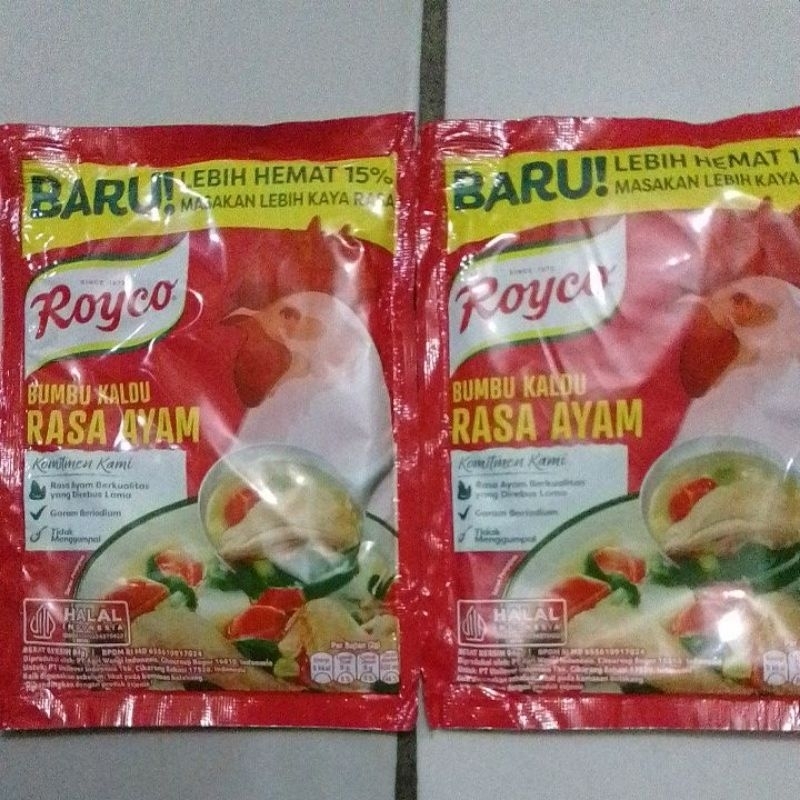 

Royco bumbu kaldu rasa ayam 94g