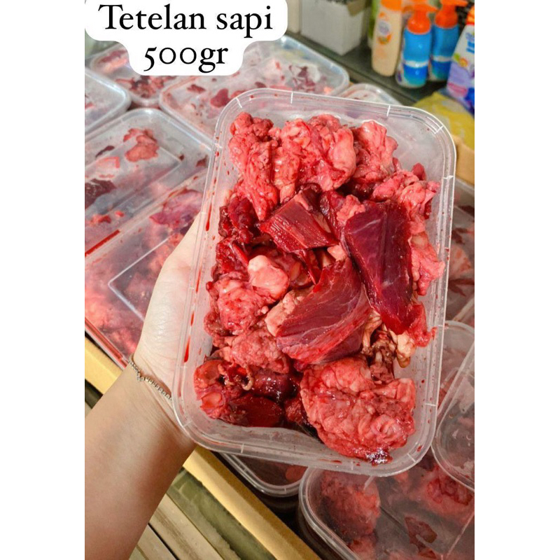 

Tetelan sapi packing box 500gr frozen
