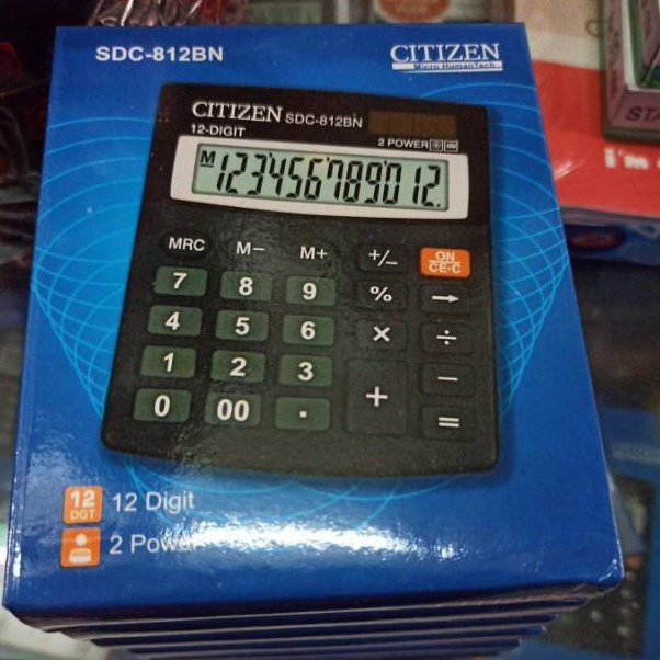 

KODE C63Y Calculator Citizen SDC 868L SDC 812BN CT 512