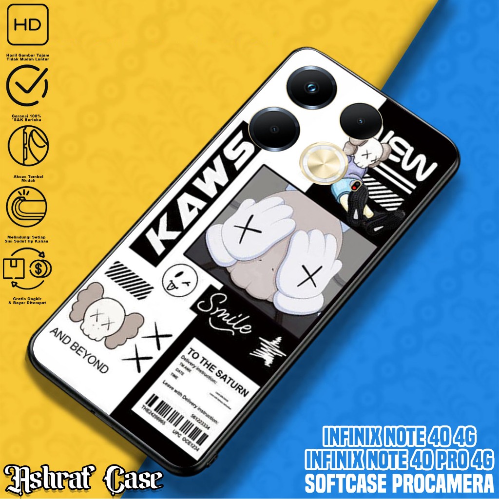 Case Infinix Note 40 - Casing Hp Infinix Note 40 Terbaru Motif AES - Silikon Hp Infinix Note 40 - So