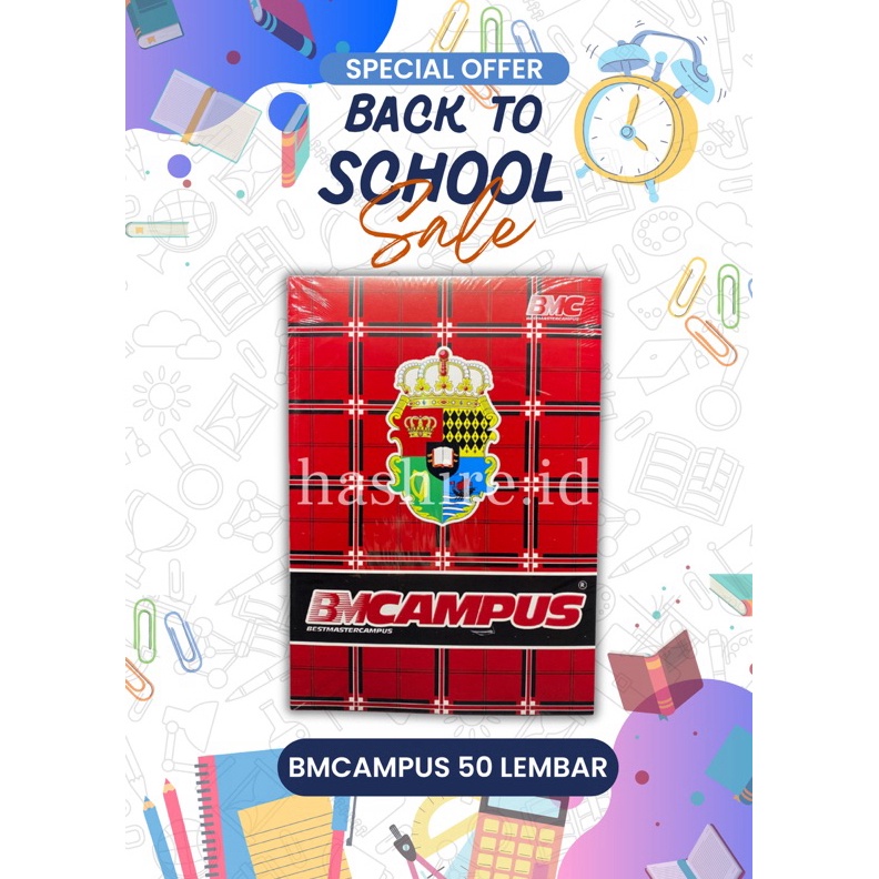 

KODE Y73K BUKU TULIS BMC CAMPUS 5 LEMBAR