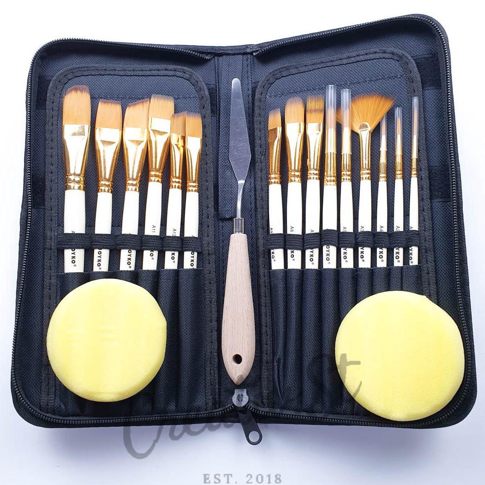 

KODE Y68O Joyko Art Brush Set Kuas Lukis Set Brush BRS12