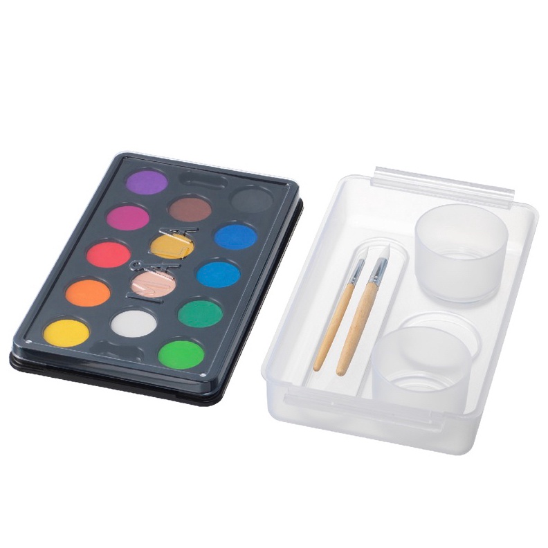 

TERBUKTI Mala kotak cat air warna campuran cat air cat mewarnai cat serbaguna cat kreasi anak