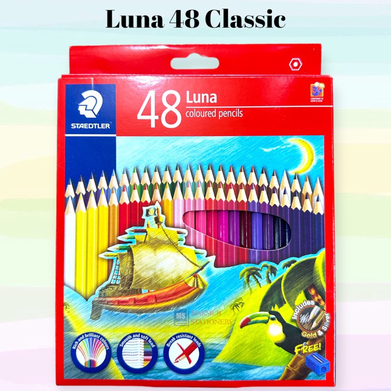 

KODE T29X Pensil Warna Staedler Luna Panjang 48 Classic