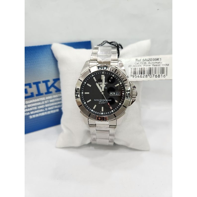 Jam tangan pria Seiko 5 Sports SNZE09K1 SNZE09 Automatic Original