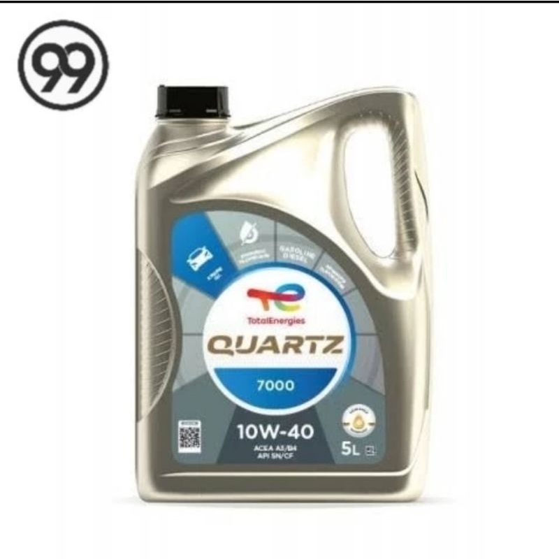 Total Quartz 7000 10w40 / Oli Total 10w40 / Oli Mesin Mobil 10w40 / Total Q7000 10w40