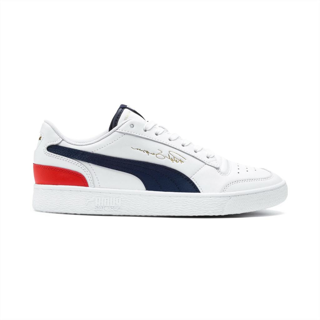 Sneakers Sepatu Puma Ralph Sampson White Navy Red Original 100% | Sepatu Pria Puma Casuals