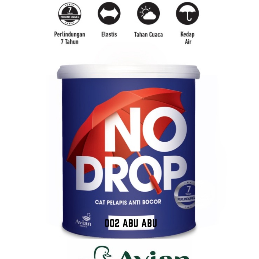 FG2 NO DROP 1KG ABU ABU NODROP 1KG ABU ABU CAT PELAPIS ANTI BOCOR NO DROP