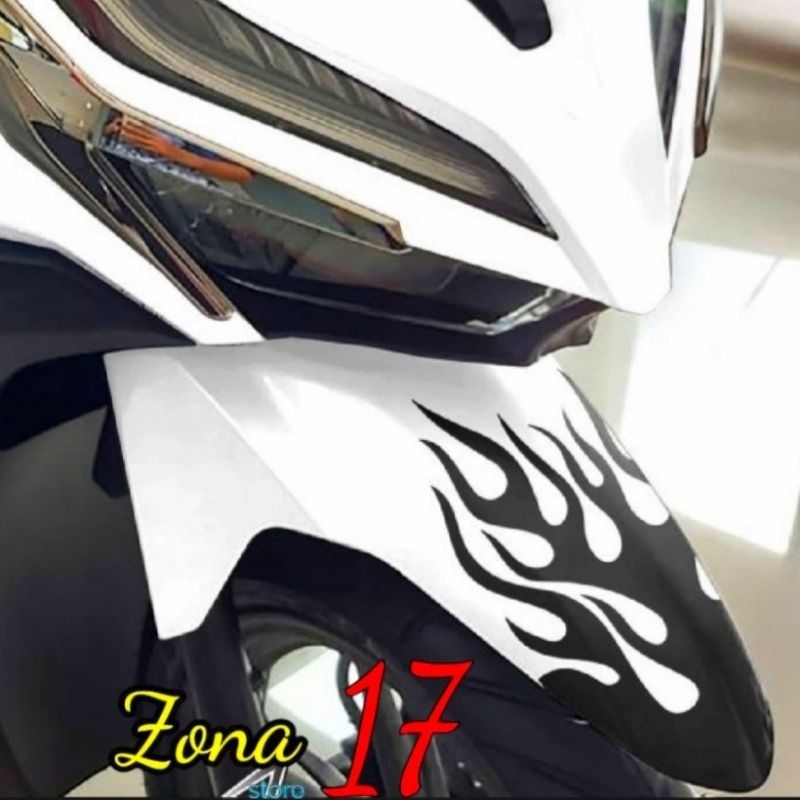 STIKER STICKER SPAKBOR VARIO LIDAH API