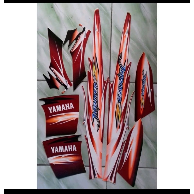 stiker striping motor yamaha jupiter z 2007