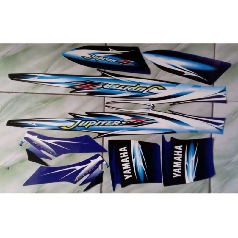 stiker striping motor yamaha jupiter z 2007