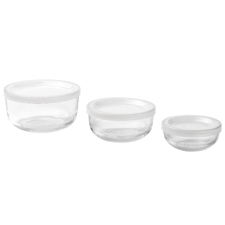 MURAH MERIAH Bestamma wadah makan kaca dengan penutup kotak makan kaca kotak makan serbaguna kotak k