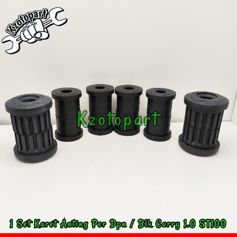 1 Set Karet Per Bos Bosh Per Karet Bushing Anting Per ST100 Carry 1.0  Depan Belakang 12 PCS