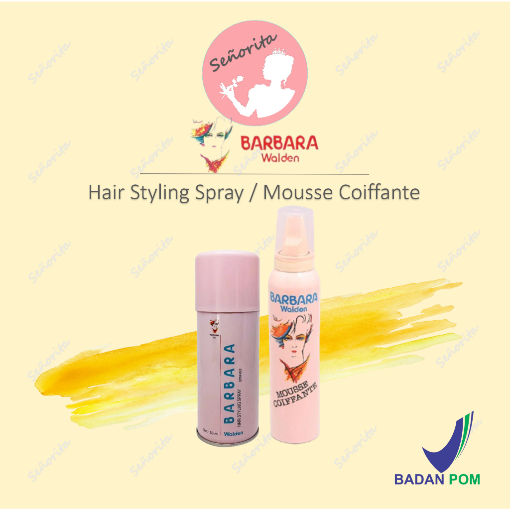 BARBARA Hair Foam, Mousse & Spray - Styling Rambut