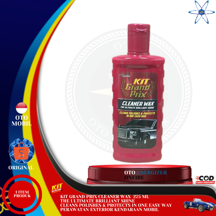 KIT Grand Prix Cleaner Wax Premium Compound