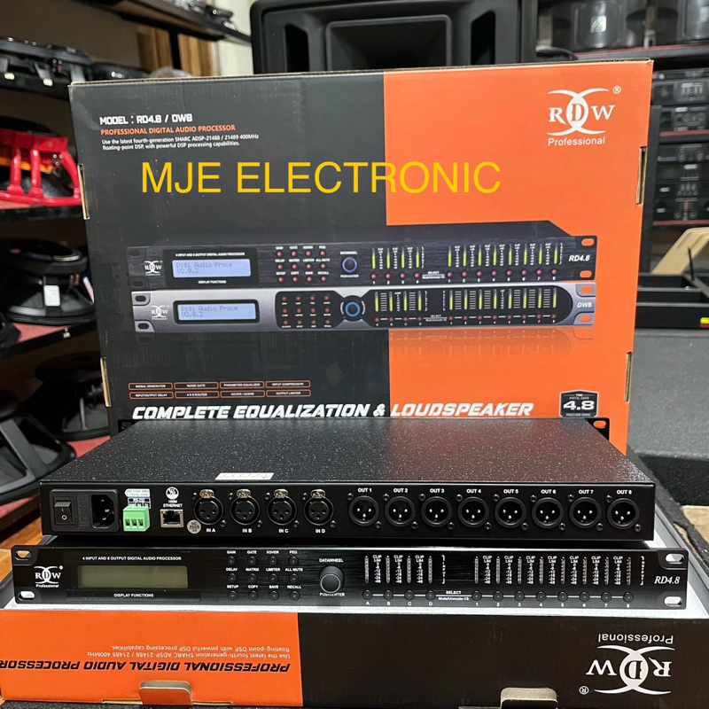 DLMS management speaker digital RDW RD4.8 4 8 original resmi