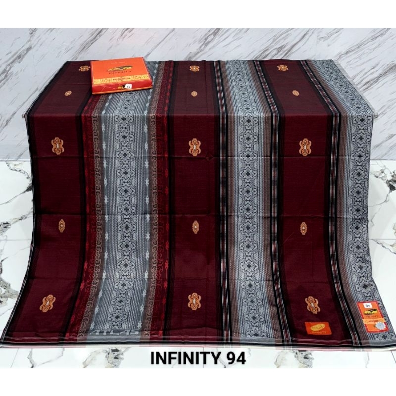 SARUNG ATLAS INFINITY JAGUAR KEMASAN BOX ( Full songket )