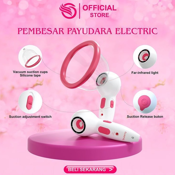KODE Y79F VAKUM PAYUDARA ELEKTRIK  Alat Vacum Payudara Elektrik  Pembesar Payudara cepat dan permane