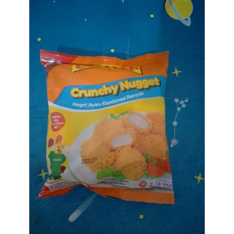 

champ crunchy nagget 225gram