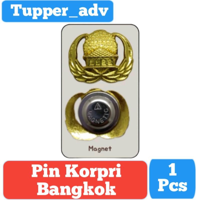 Pin Korpri Bangkok Magnet / Pin ASN Korpri