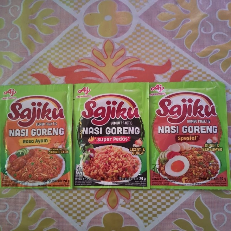 

[EXP Februari 2026] Sajiku Bumbu Praktis Nasi Goreng 20 gram