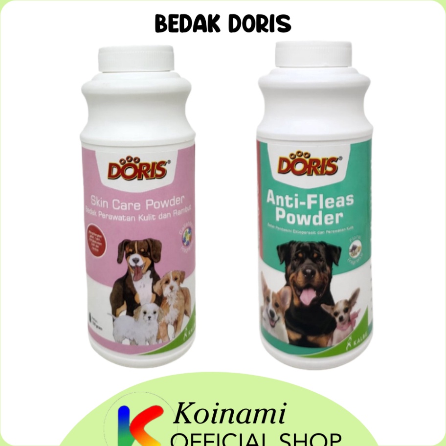 KF7 Bedak Doris  Bedak Doris Anti  Fleas  Bedak Doris Skin Care  Powder Anjing  Bedak Anjing