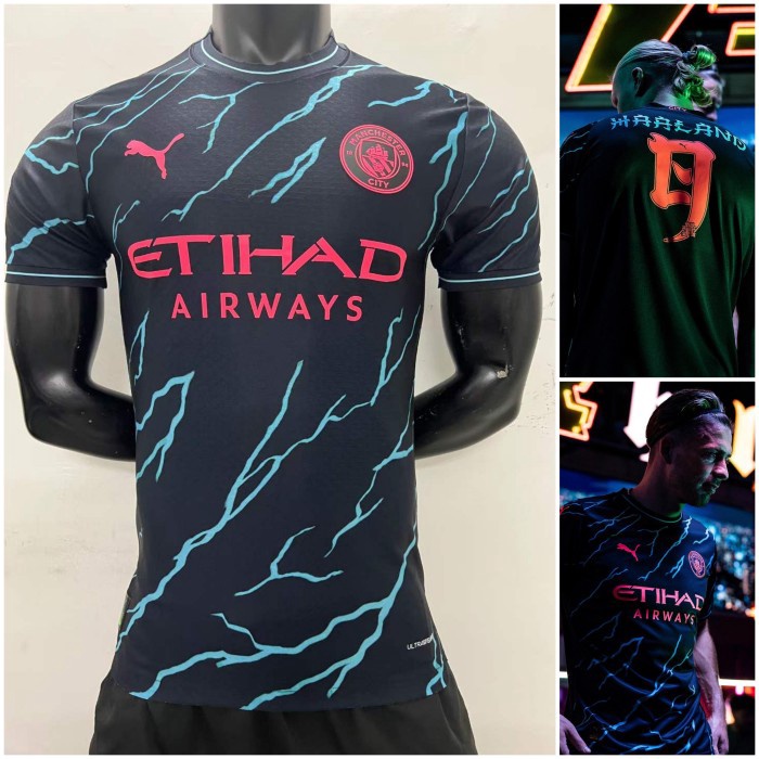 NEW VARIAN JERSEY PLAYER ISSUE CITY 3RD 223 224 JERSEY PLAYER ISSUE CITY