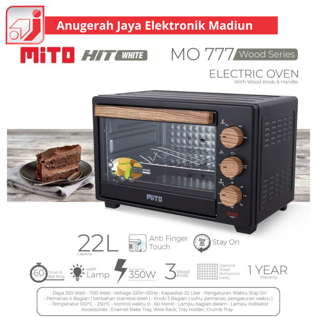 Oven Mito MO 777 Hit / Oven Listrik Mito MO 777