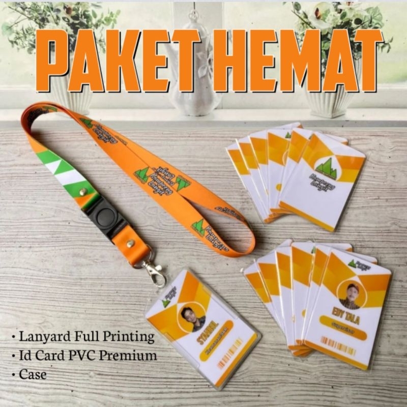 

Paket Id Card PVC dan Lanyard Full Printing Mahasiswa sekolah Kantor Brand Company identity Free Case Id Card Id Card Karyawan Pabrik Termurah di Indonesia