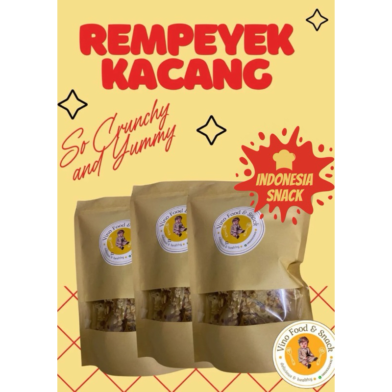 

Peyek Kacang Rempeyek Kacang Vino Food