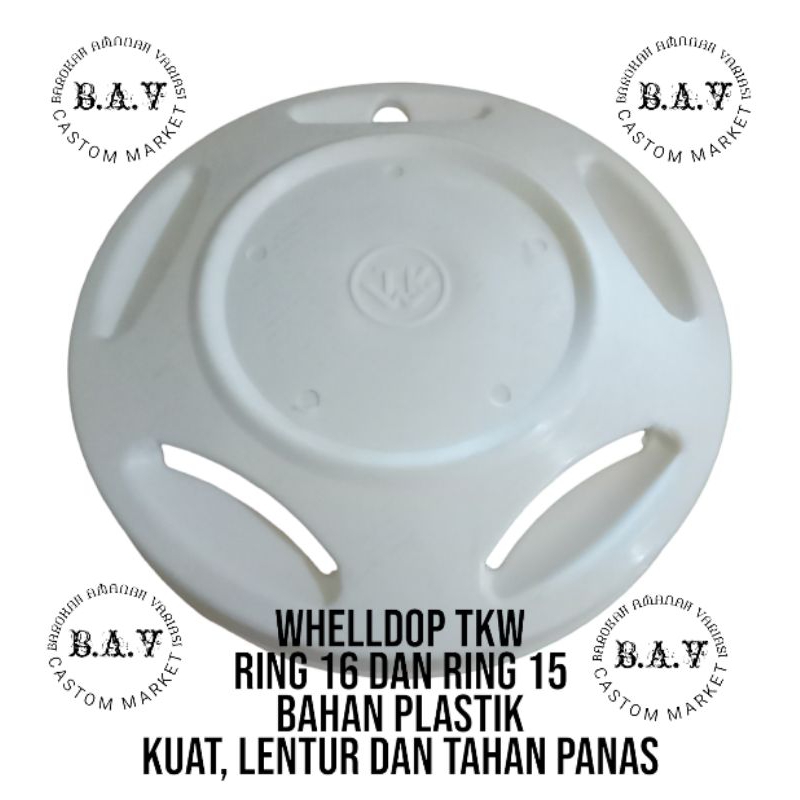 WHEELDOP DOP RODA TK SERIES SMILE RING 16 DAN RING 15 TRUK DAN BUS
