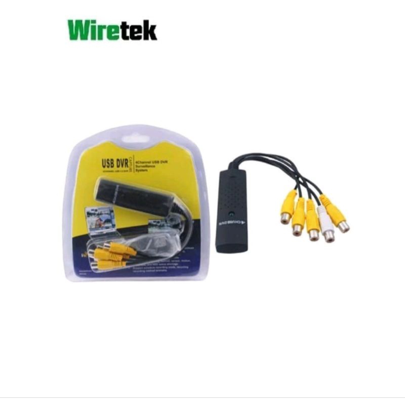 USB to DVR 4 Channel Surveilance system