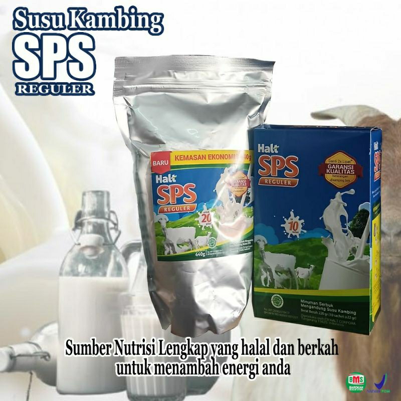 

Susu Kambing SPS Pouch Kemasan Ekonomis 440gram