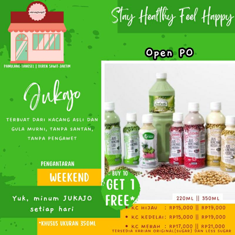 

JUKAJO BUY 10 GET 1 FREE